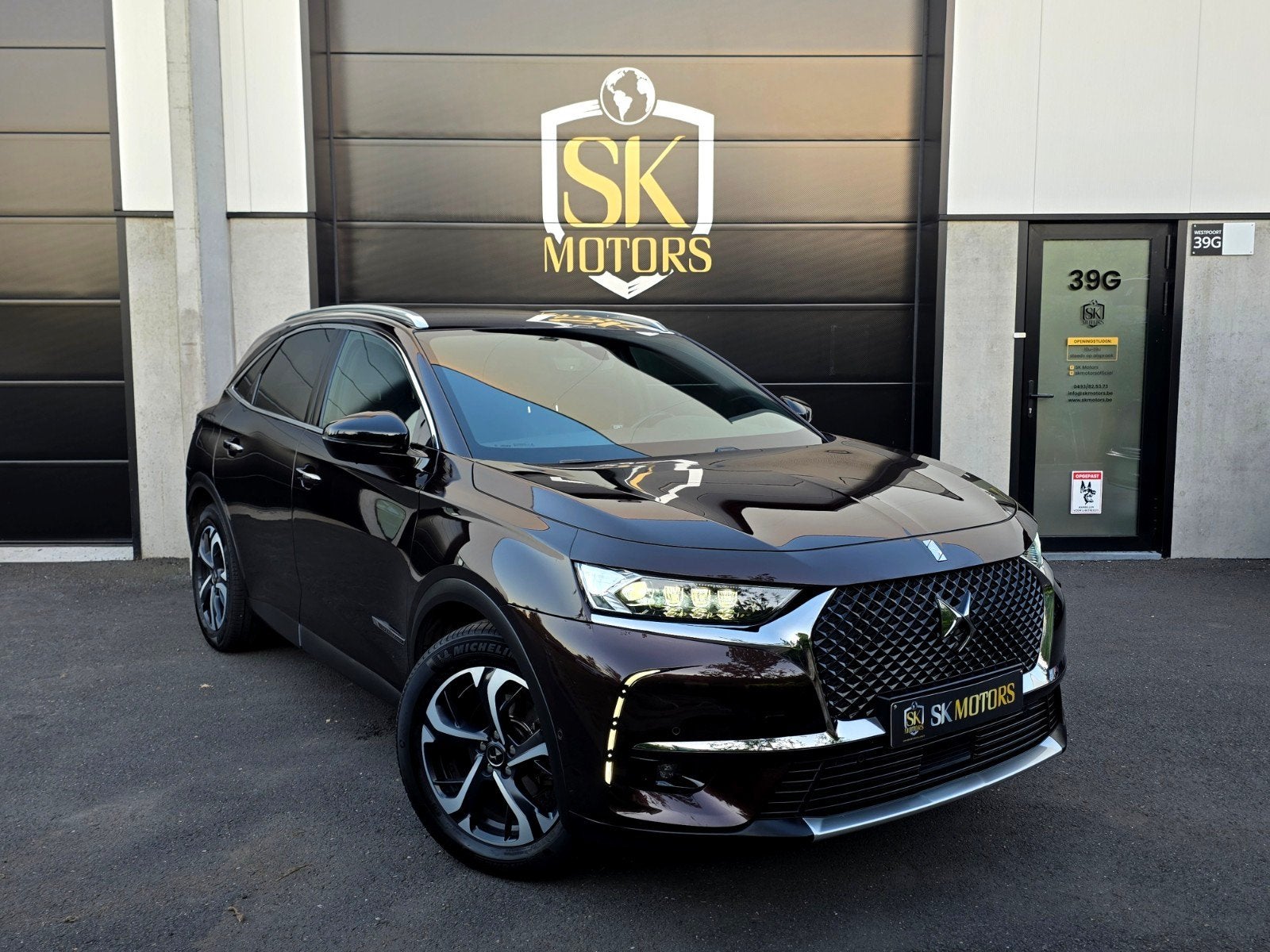 DS7 "OPERA" 1.6THP 180PK Massage 360 ACC Full Full Option, Auto's, DS, 4 cilinders, Parkeerassistent, Zwart, Leder