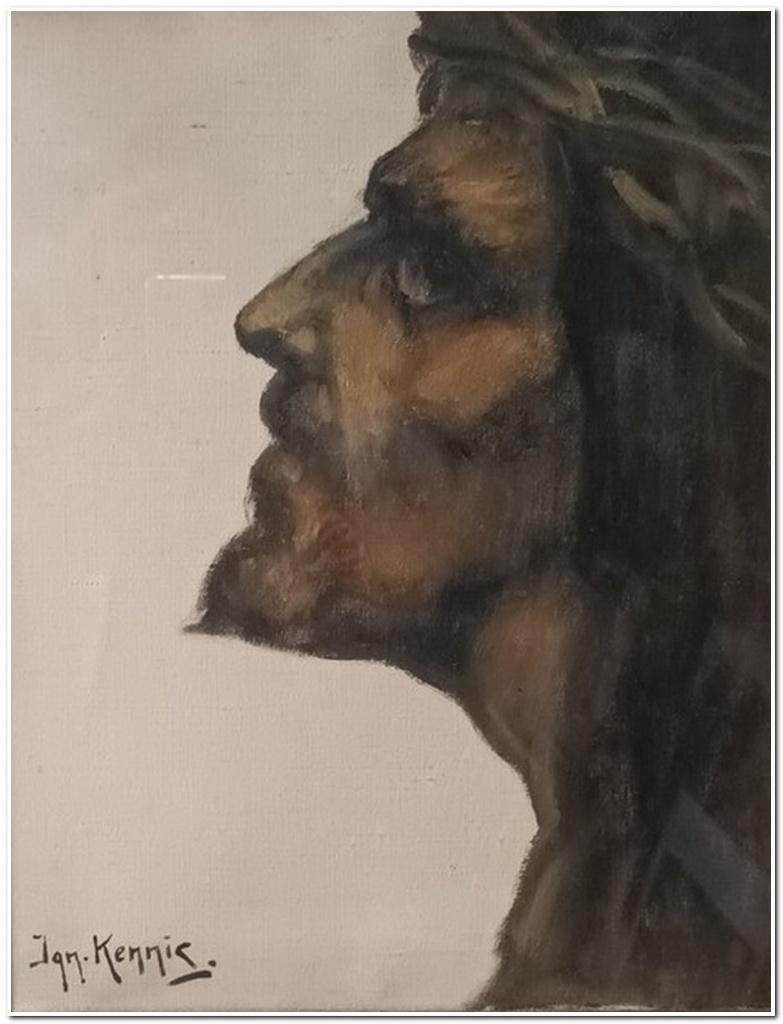 Ignace Kennis (1888–1973) - Olieverf op doek -, Antiek en Kunst, Ophalen