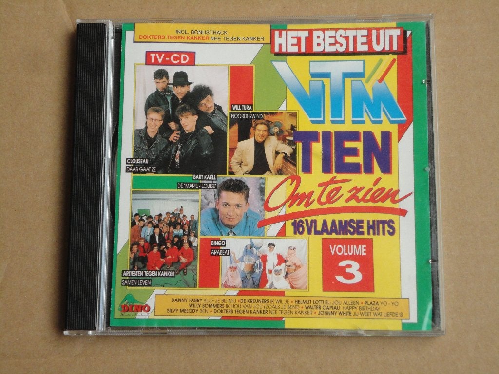 CD Tien Om Te Zien 3 KREUNERS/LUC STEENO SANDRA KIM/CLOUSEAU, Ophalen of Verzenden