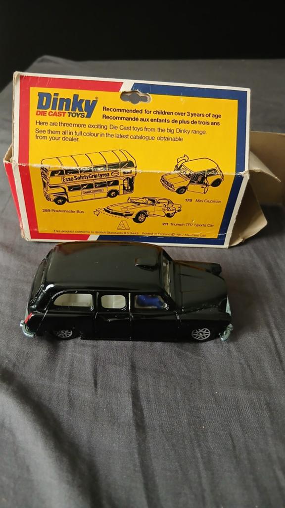Voiture miniature Dinky Toys 284 London Taxi Austin, Ophalen of Verzenden, Dinky Toys