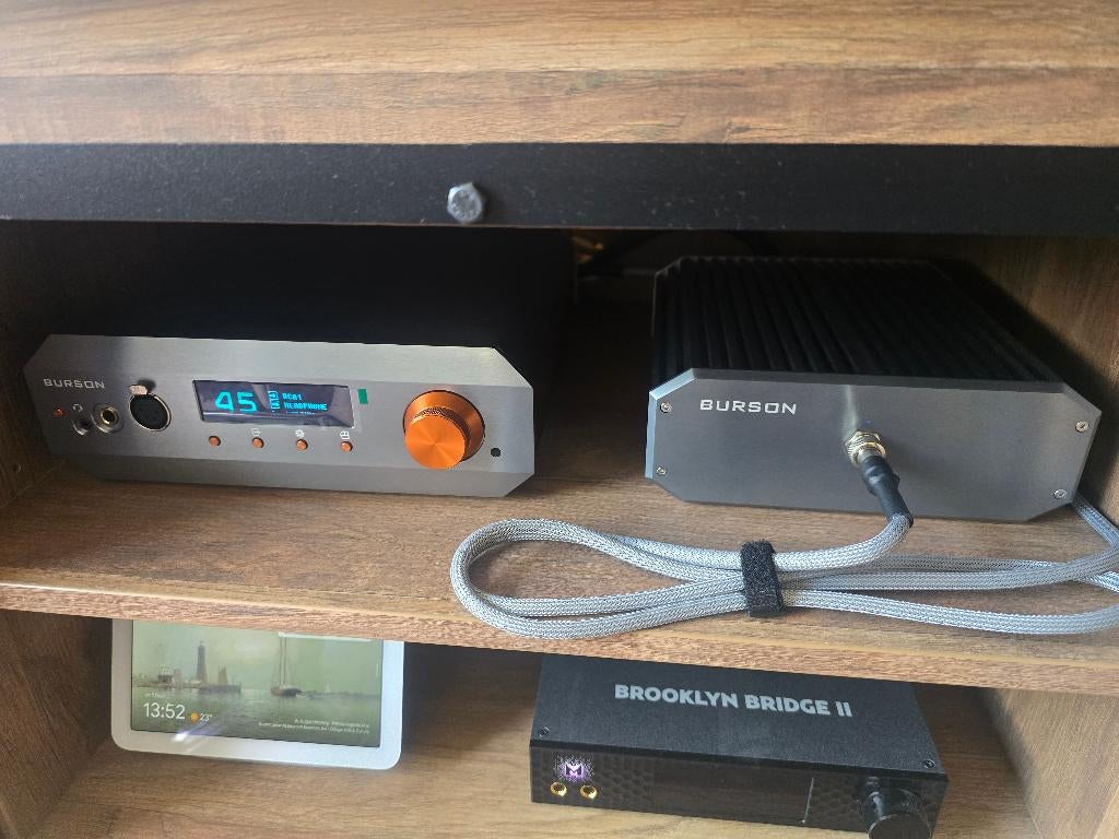 Burson Audio Soloist Voyager + Fusion Core voeding, Audio, Tv en Foto, Versterkers en Ontvangers, Nieuw, Stereo, Ophalen of Verzenden