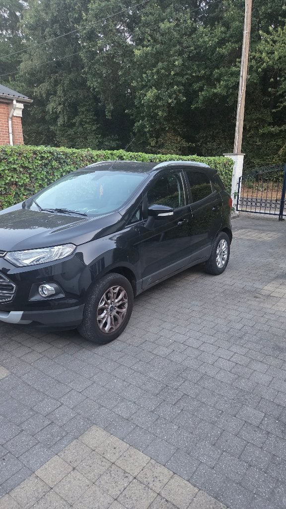 Ford ecosport, Auto's, Ford, Voorwielaandrijving, Ecosport, Zwart, Leder