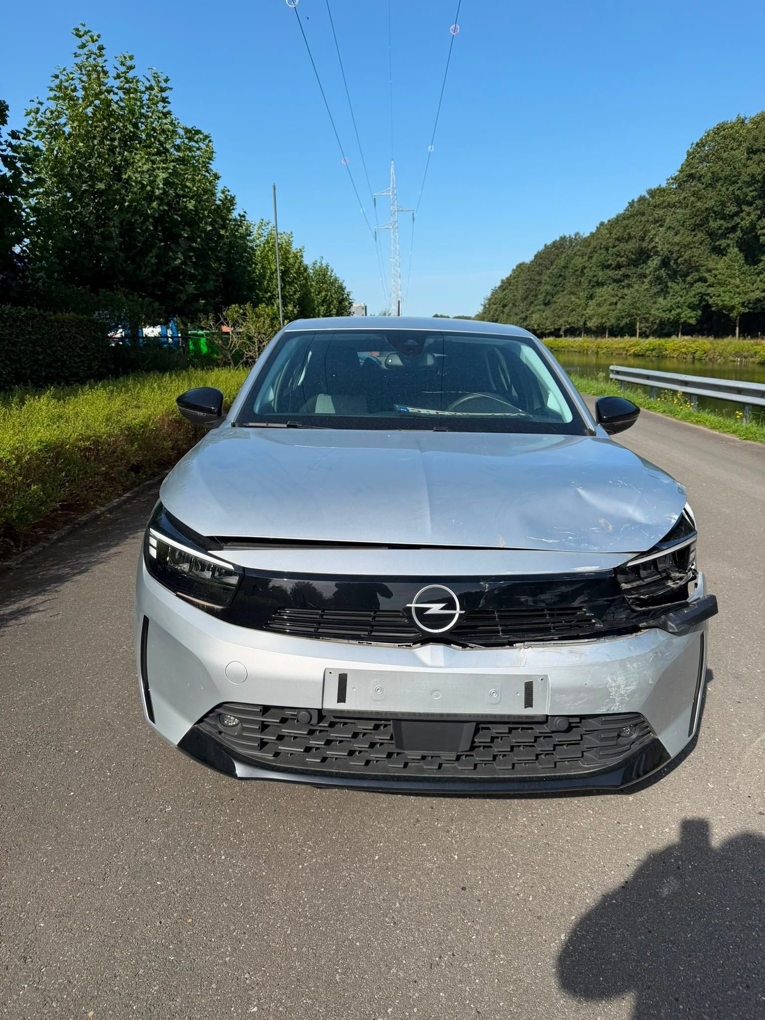 Opel Corsa  F 2024 55KW 1199CC benzine km 11.449, Autos : Divers, Argent ou Gris, -, -, 1199 cm³