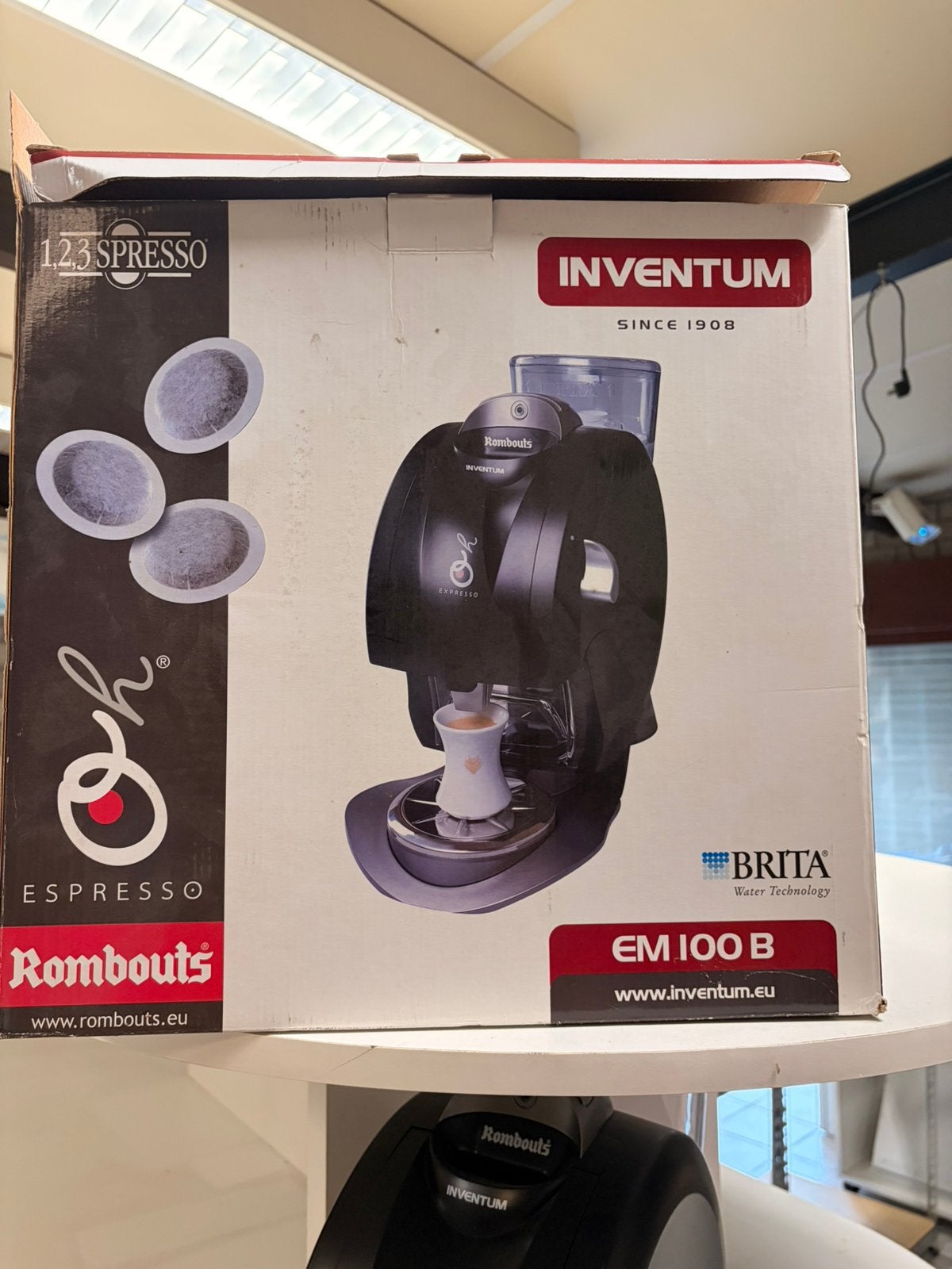INVENTUM KOFFIEAPPARAAT, Ophalen, Nieuw