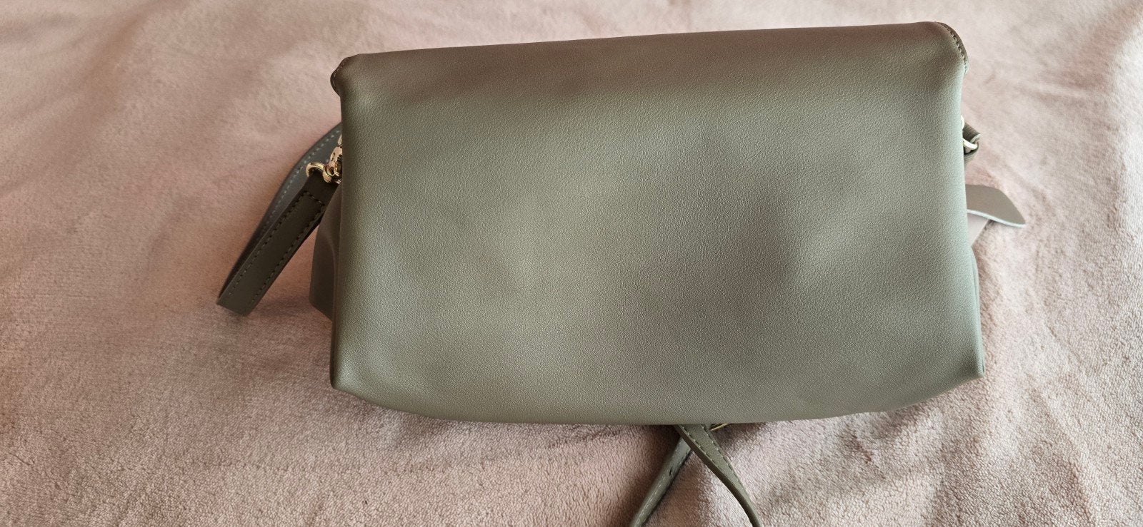 Cow leather handbag crossbody bag, Ophalen of Verzenden