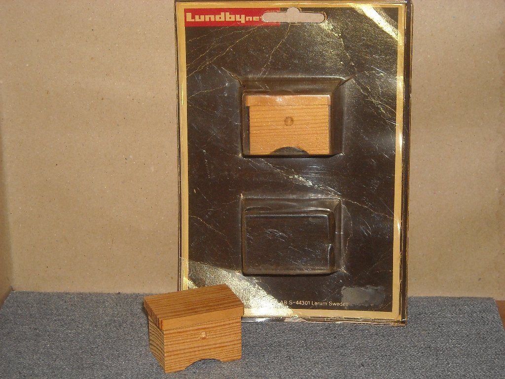 Lundby Lundbynette nachtkastjes, 2 stuks, Collections, Enlèvement ou Envoi, Comme neuf