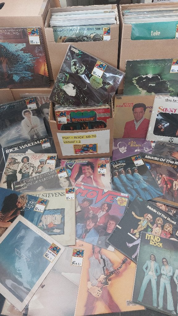 LP'S POP-ROCK €2 EN €3, Ophalen, LP, Gebruikt, Pop