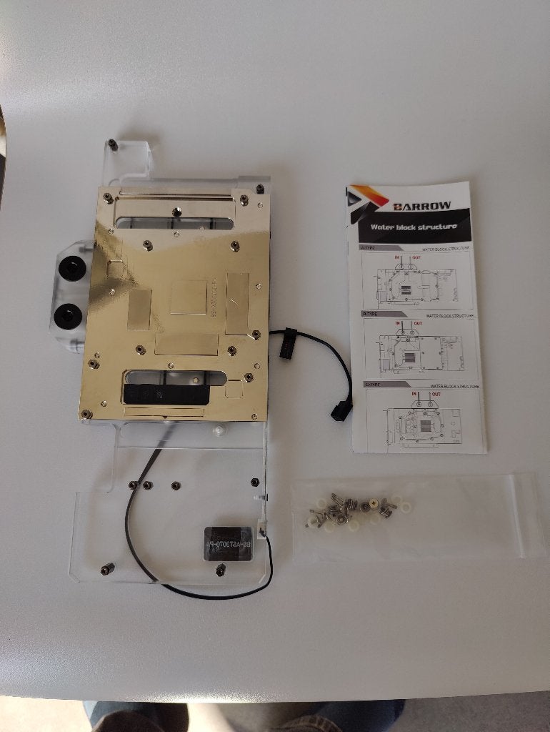 waterblok voor videokaart asus tuf-rtx3070, Ophalen, Gebruikt, Overige soorten