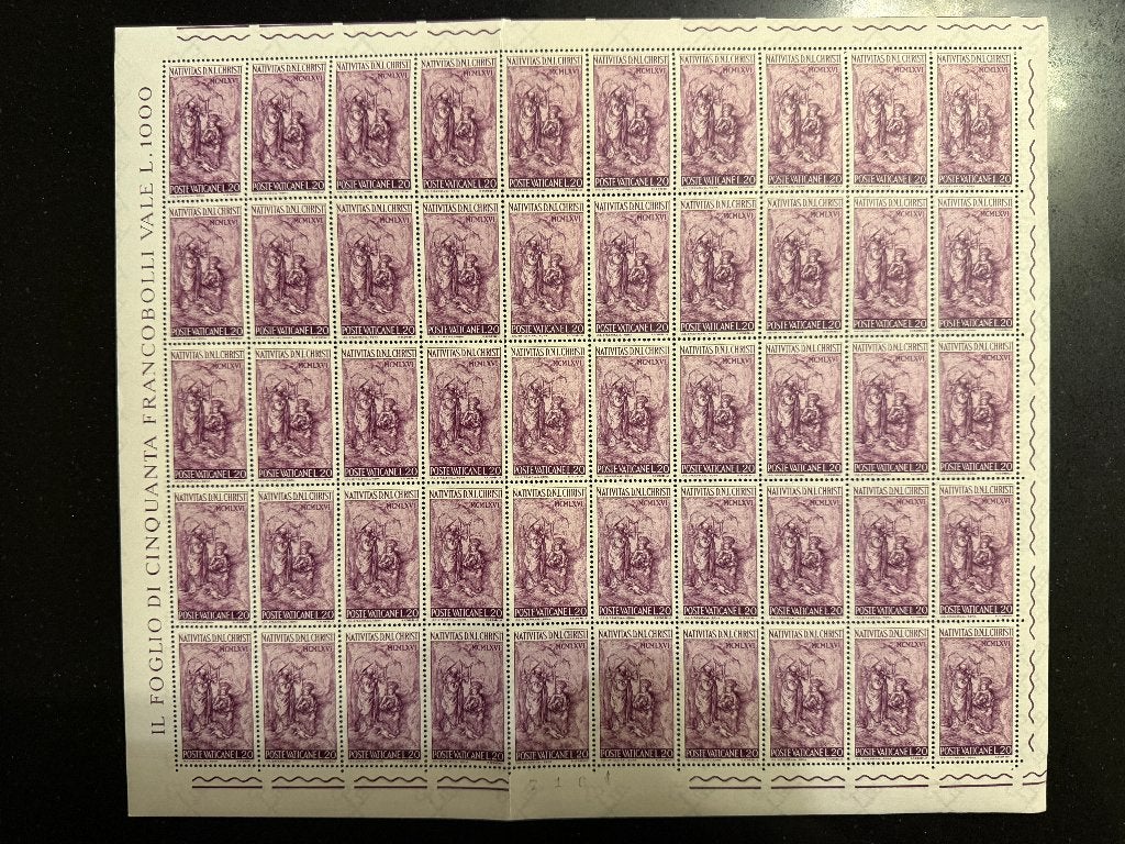 Partij Vaticaan postzegels – Postfrisse vellen/blokken MNH, Ophalen of Verzenden, Postfris, Overige thema's