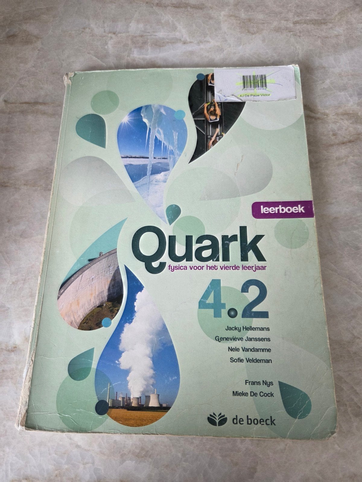 leerboek Quark 4.2, Enlèvement ou Envoi, Néerlandais, Genevieve Janssens; Jacky Hellemans