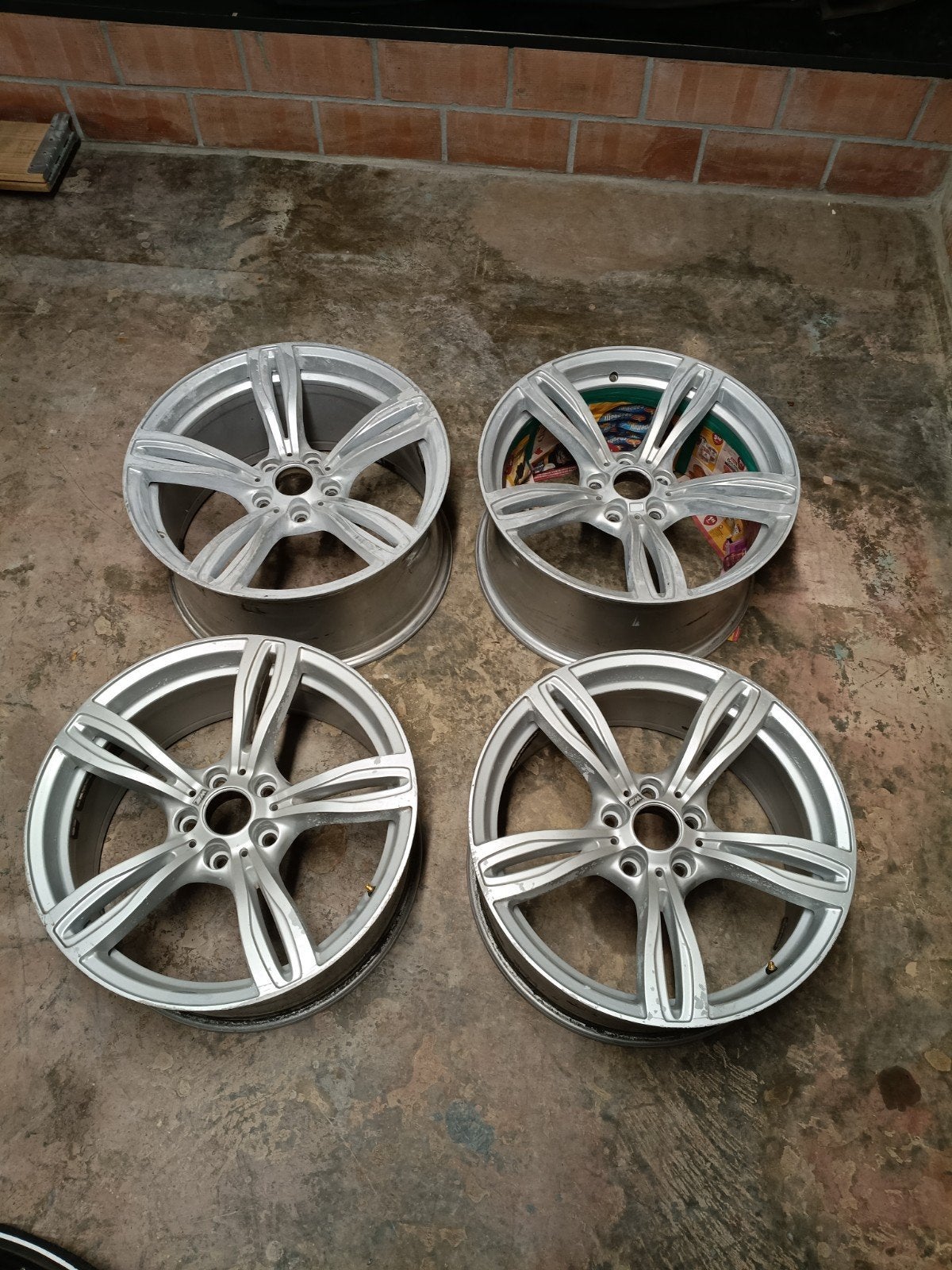 Opmaakset 19 inch BMW velgen, Auto-onderdelen, Banden en Velgen, Ophalen, 19 inch, Band(en)