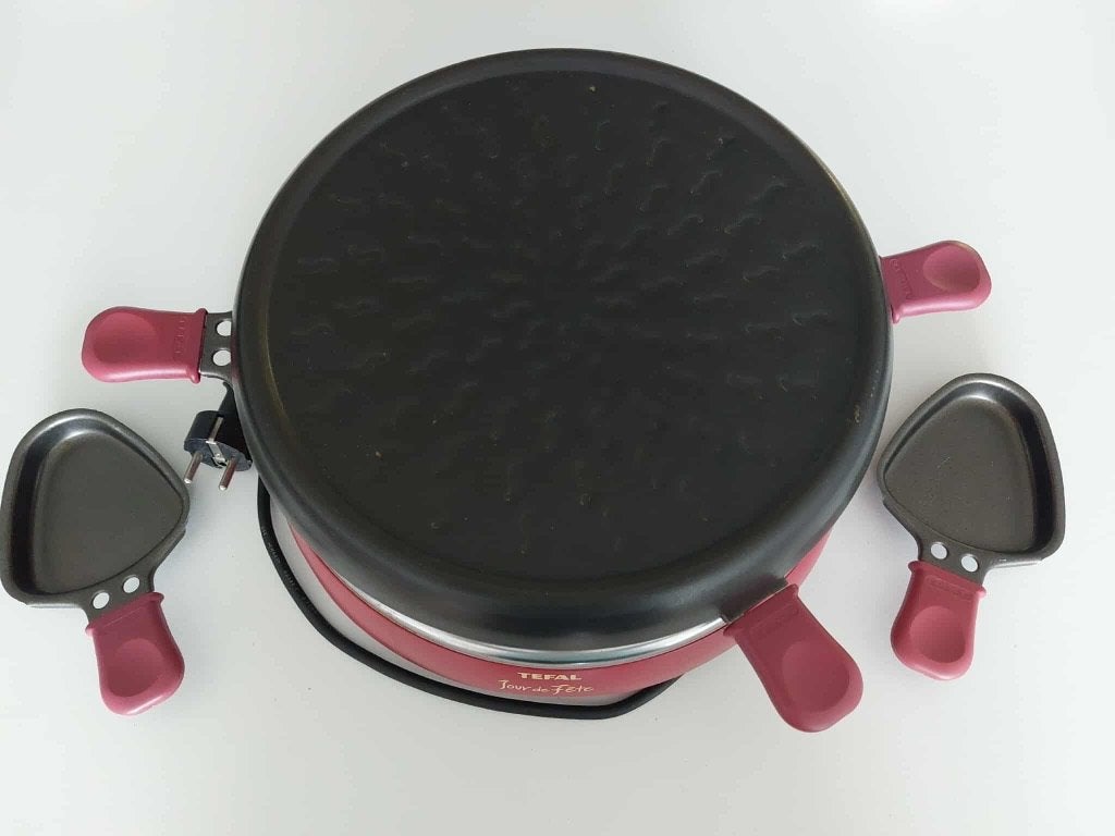 Tefal Gourmet / Raclette / Grill – compleet met pannetjes, Enlèvement, Utilisé
