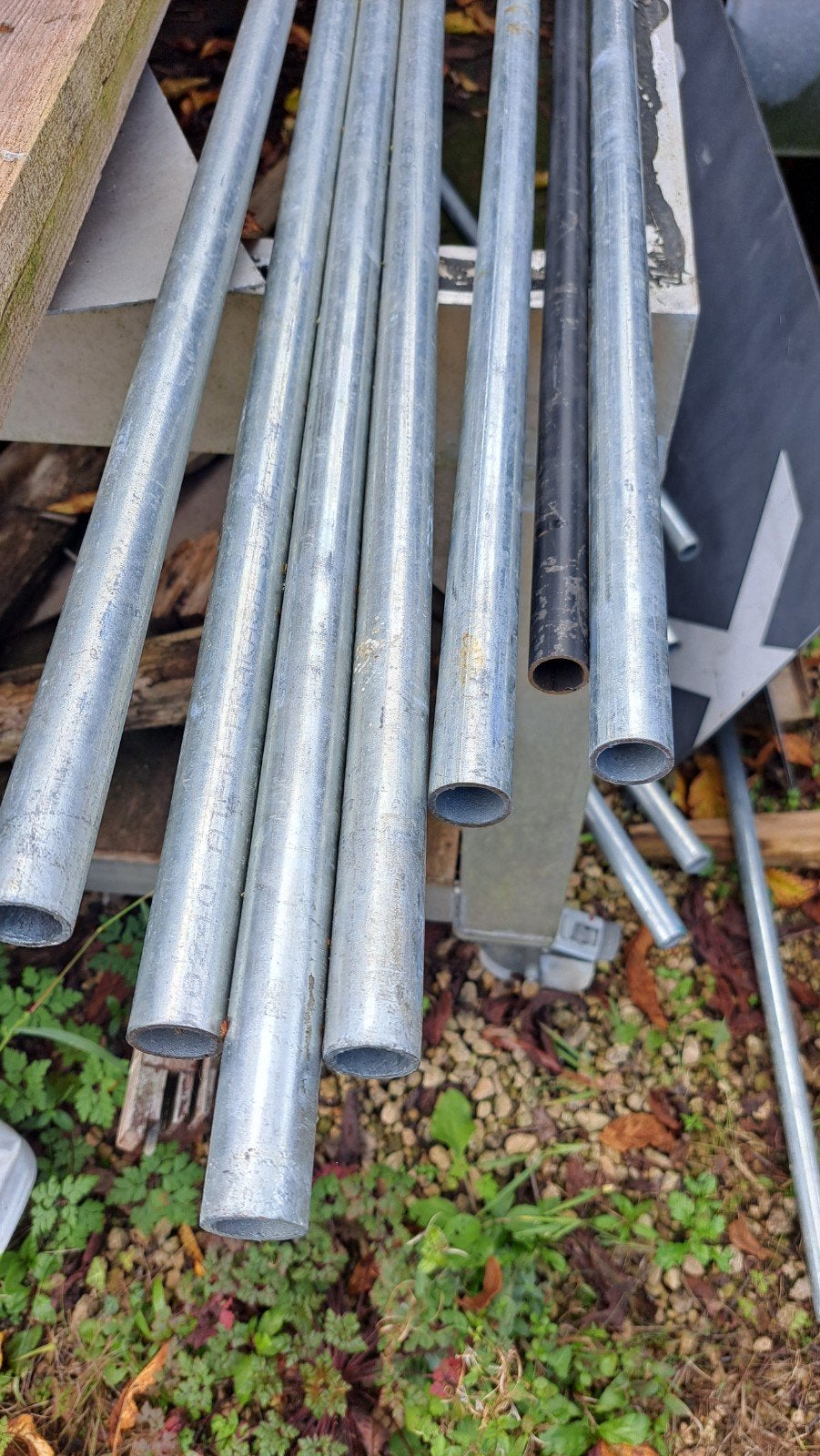 galvanisee galvanized buizen 27mm 26.9, Doe-het-zelf en Bouw, Ophalen