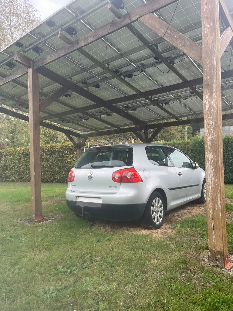 **À VENDRE – VOLKSWAGEN GOLF 5 1.6 FSI ESSENCE – EURO 4**, Autos, Argent ou Gris, Boîte manuelle, Tissu, Euro 4