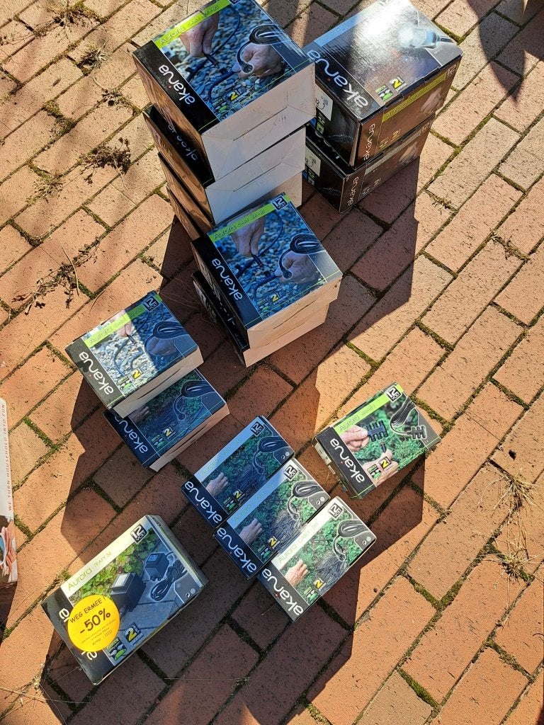 akanua LED tuinverlichting, Tuin en Terras, Ophalen, Inox, Minder dan 50 watt, Overige typen