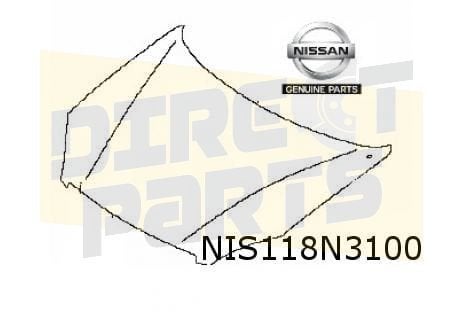 Nissan Qashqai (6/17-5/21 ) motorkap (te spuiten) Origineel!, Auto-onderdelen, -, -, Nieuw, -