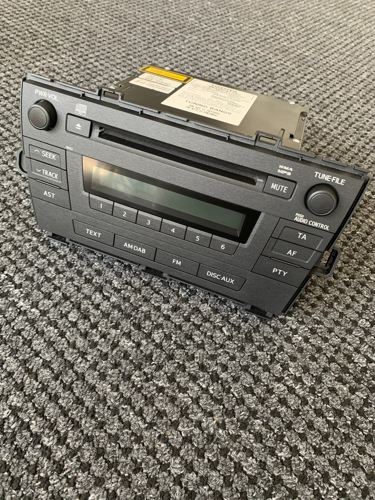 Toyota Prius Radio/CD-speler (86120-47330), Auto diversen, Autoradio's, Zo goed als nieuw, Ophalen of Verzenden