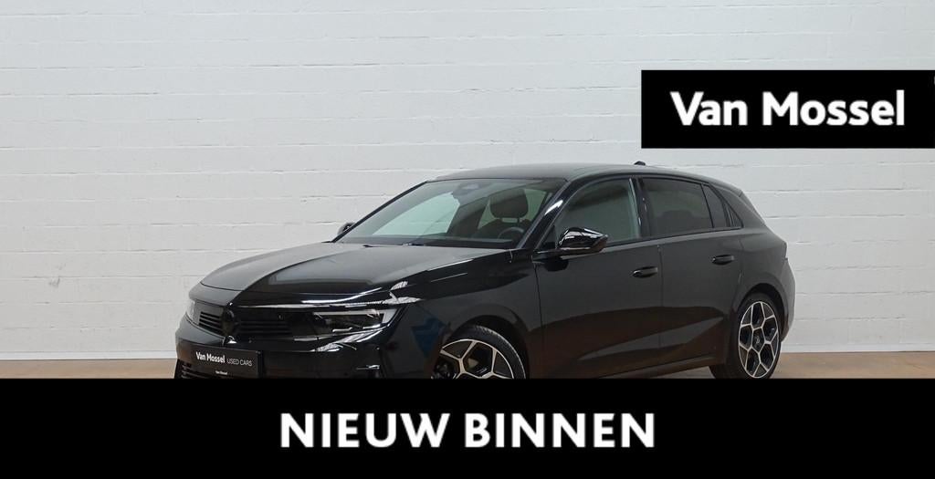 Opel Astra 1.2 Turbo MHEV 100kW Ultimate DCT, Auto's, Opel, Stof, Gebruikt, Zwart, 136 pk