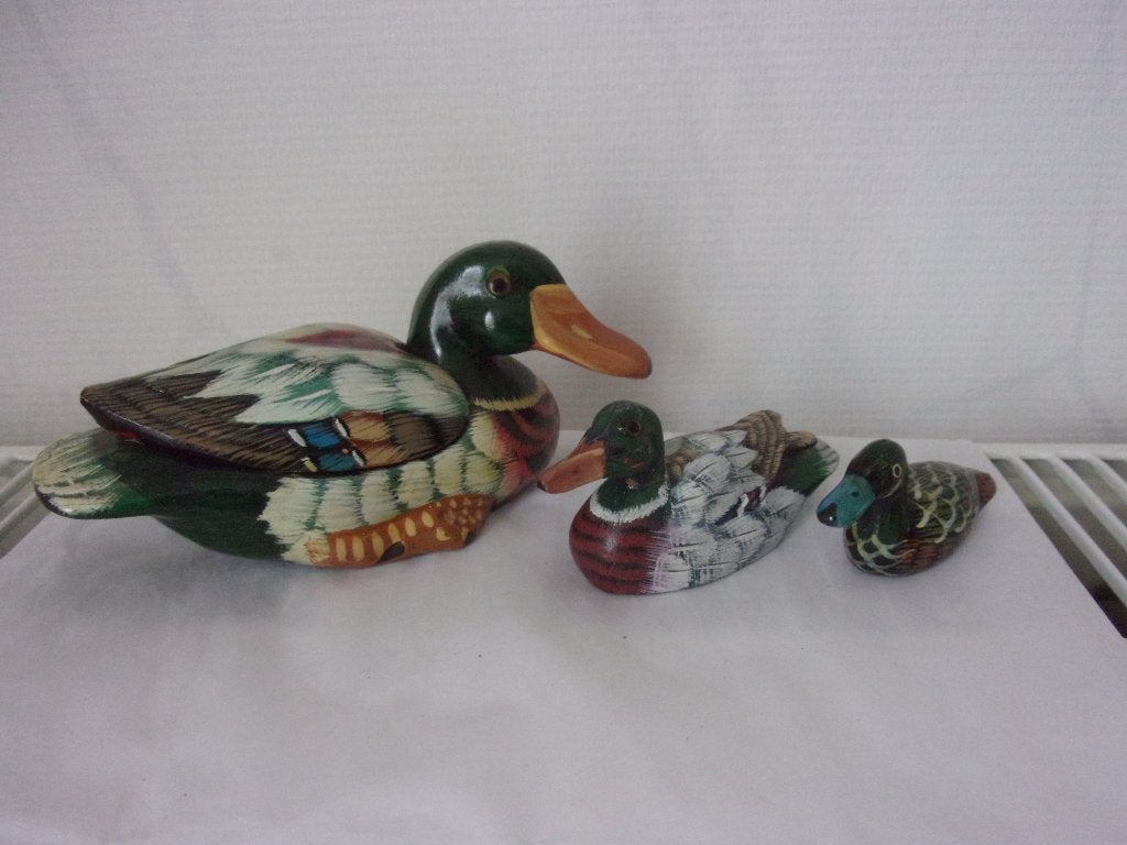 lot de 3 canards déco, Enlèvement ou Envoi