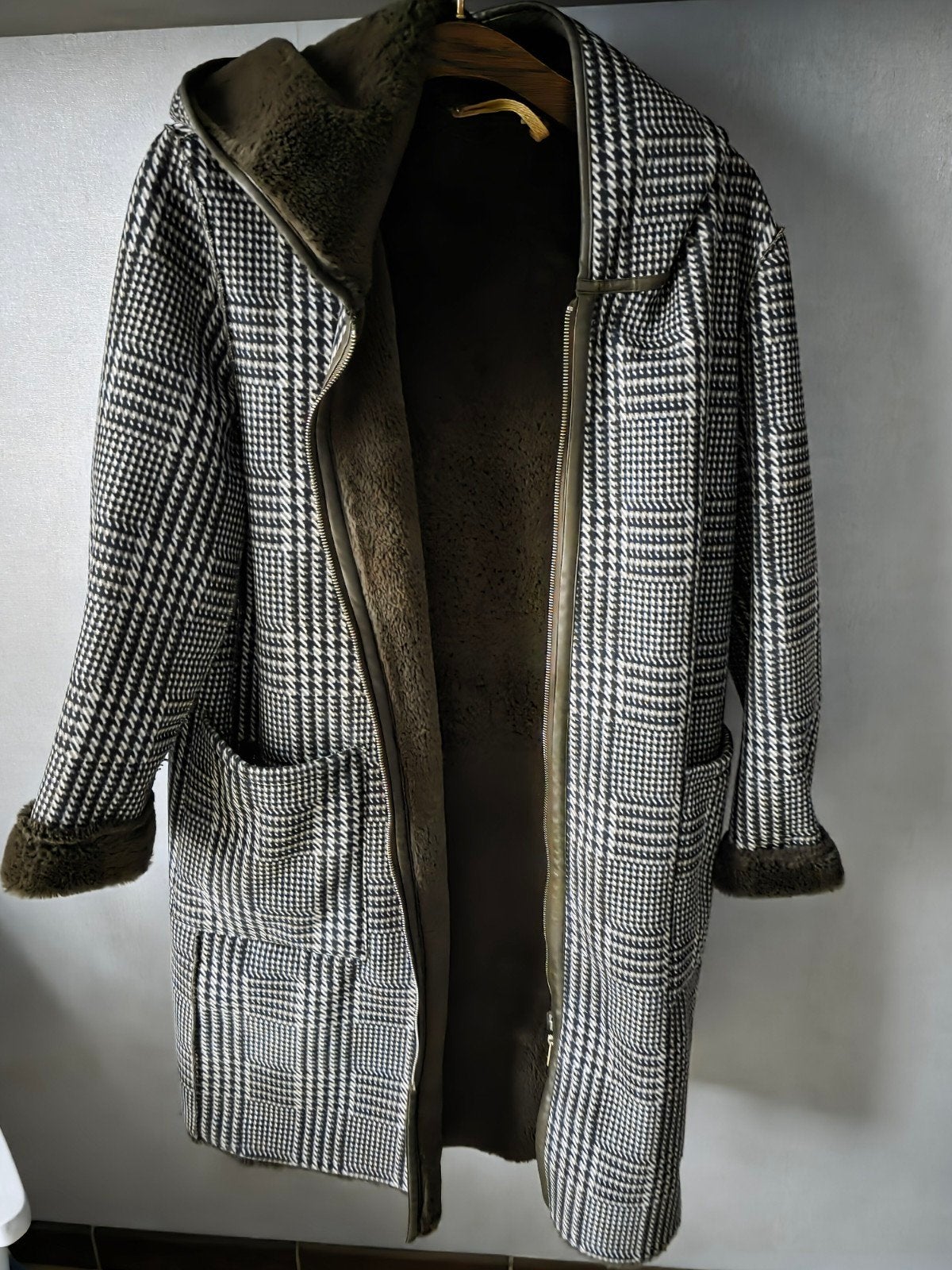 Rino en Pelle 44, Taille 42/44 (L), Gris, Enlèvement ou Envoi, Rino en Pelle