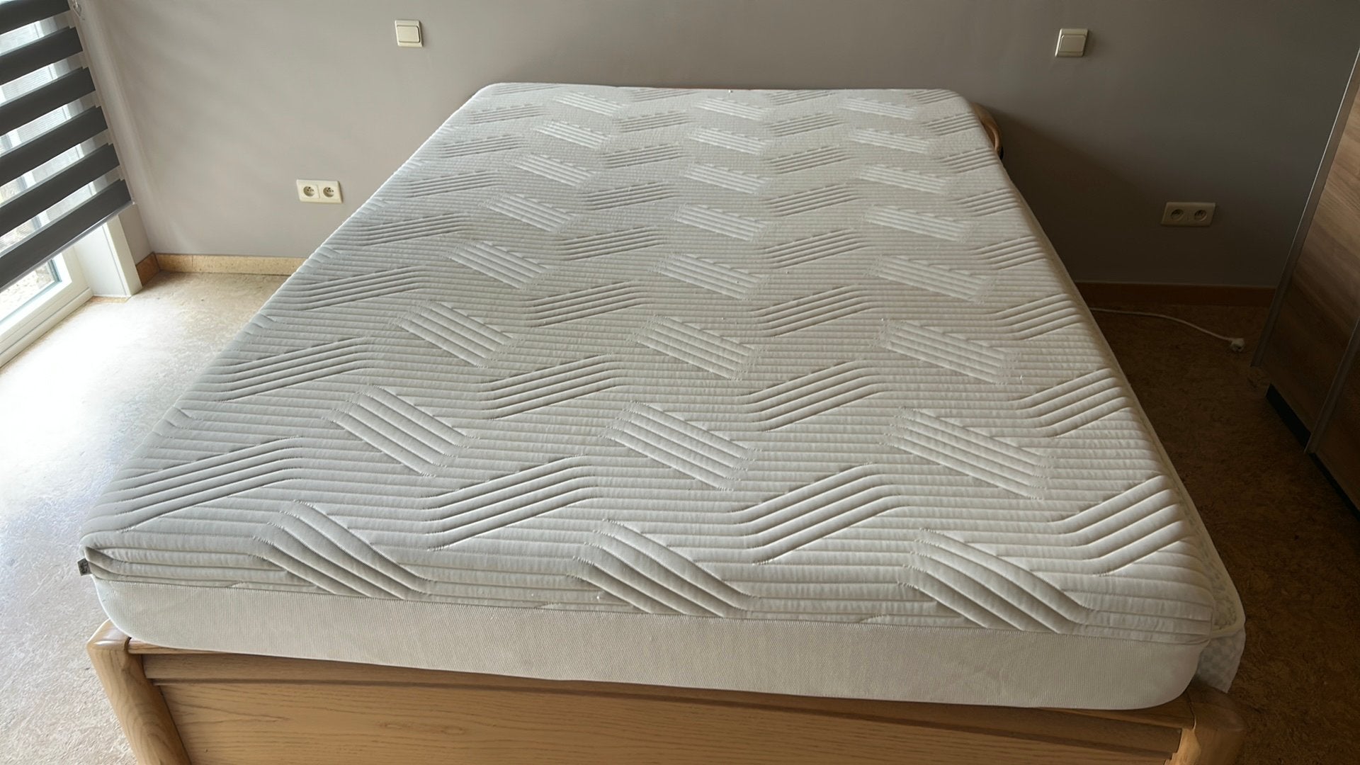 Tempur matras 140 x 200 cm, Huis en Inrichting, Slaapkamer | Matrassen en Bedbodems, Ophalen, Zo goed als nieuw, 200 cm, Matras
