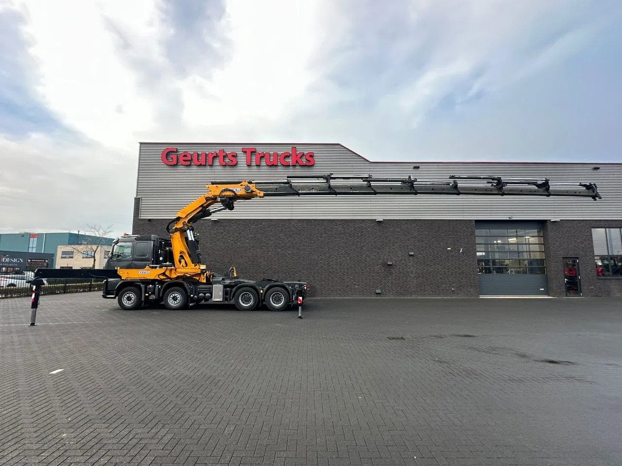 Volvo FH 480 8X4 TREKKER + EFFER 1355/8S KRAAN/KRAN/CRANE/GR, Euro 5, Achat, 480 ch, Diesel