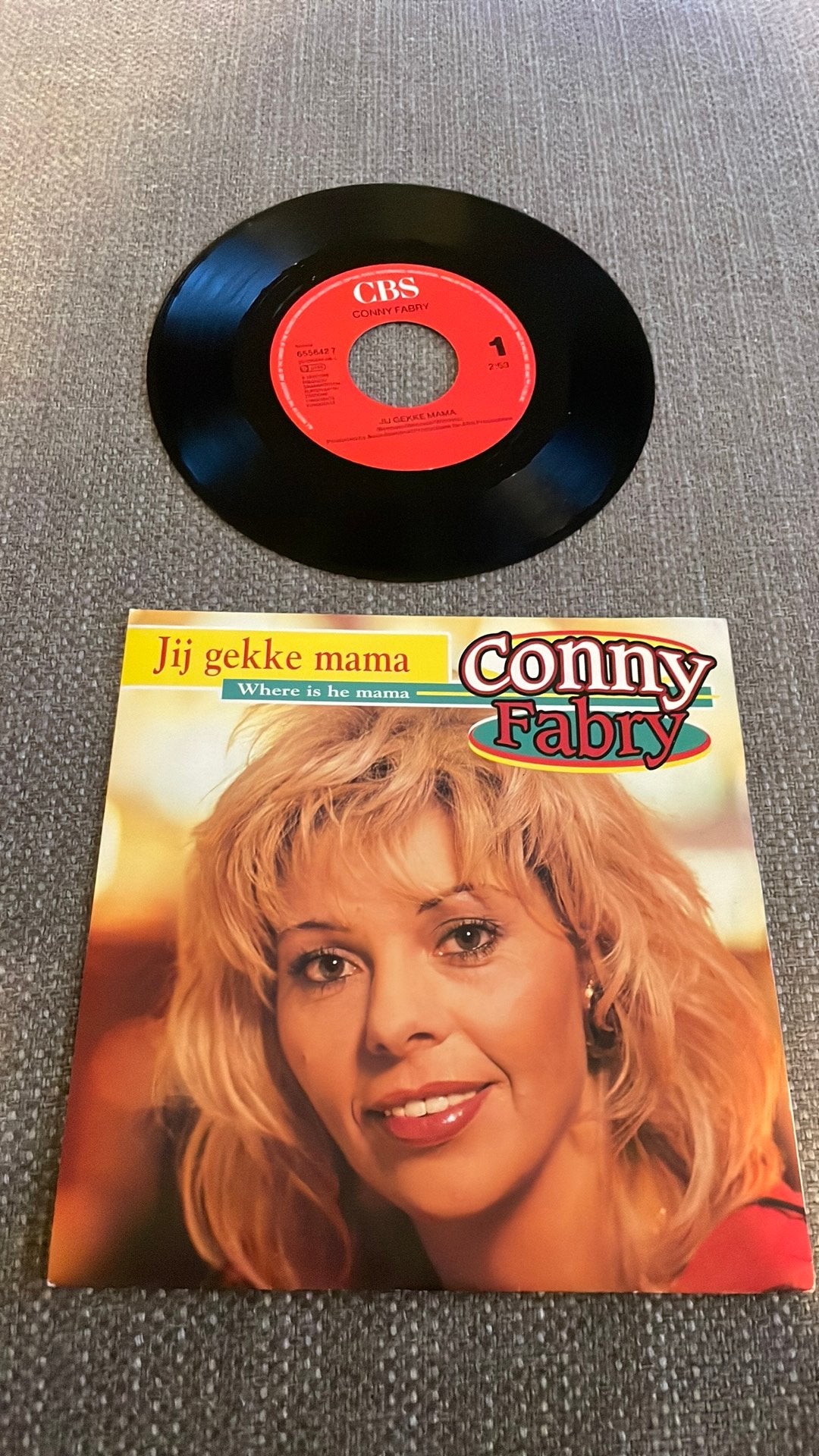 Conny Fabry - Jij Gekke Mama, Enlèvement ou Envoi, Comme neuf