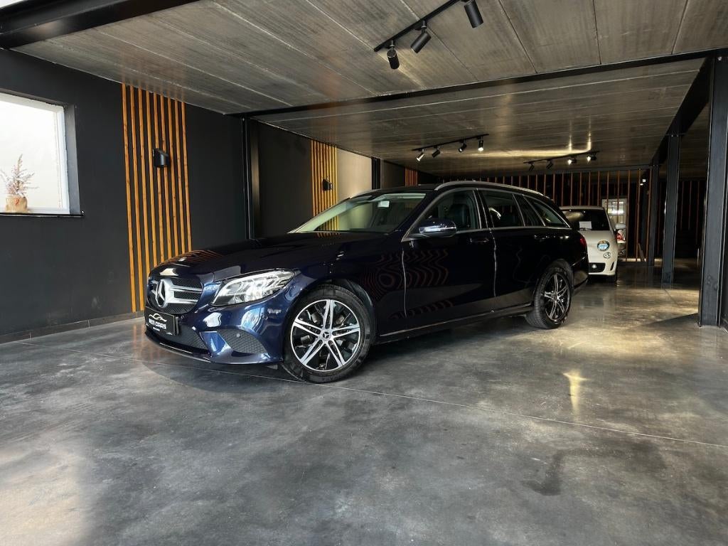 Mercedes-Benz C 200 Navi | Bluetooth | Cruise | Camera | ..., Auto's, Automaat, Achterwielaandrijving, 4 cilinders, Blauw