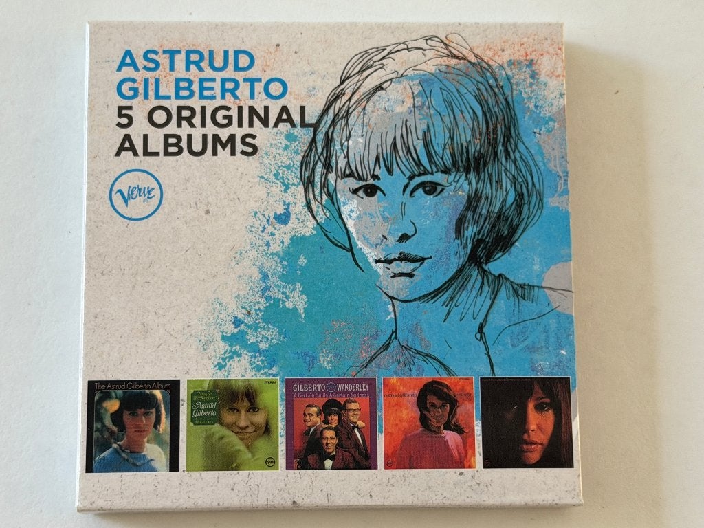 Astrud Gilberto – 5 Original Albums, Cd's en Dvd's, Cd's | Latin en Salsa, Ophalen of Verzenden, Bossa nova, Gebruikt, Album