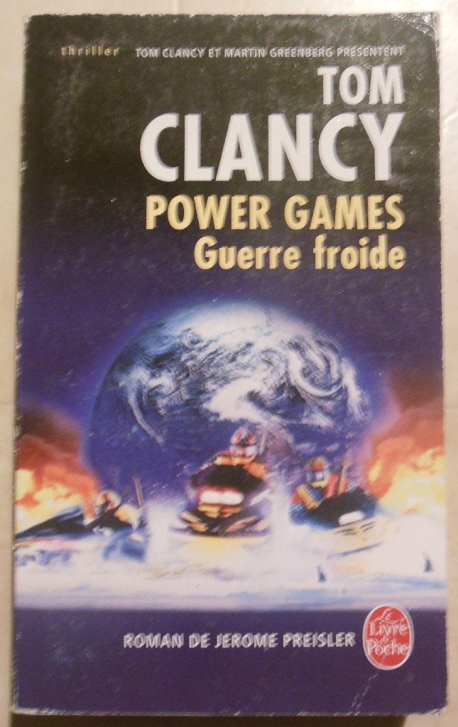 Power Games - Guerre froide - Tom Clancy, Livres, Enlèvement ou Envoi
