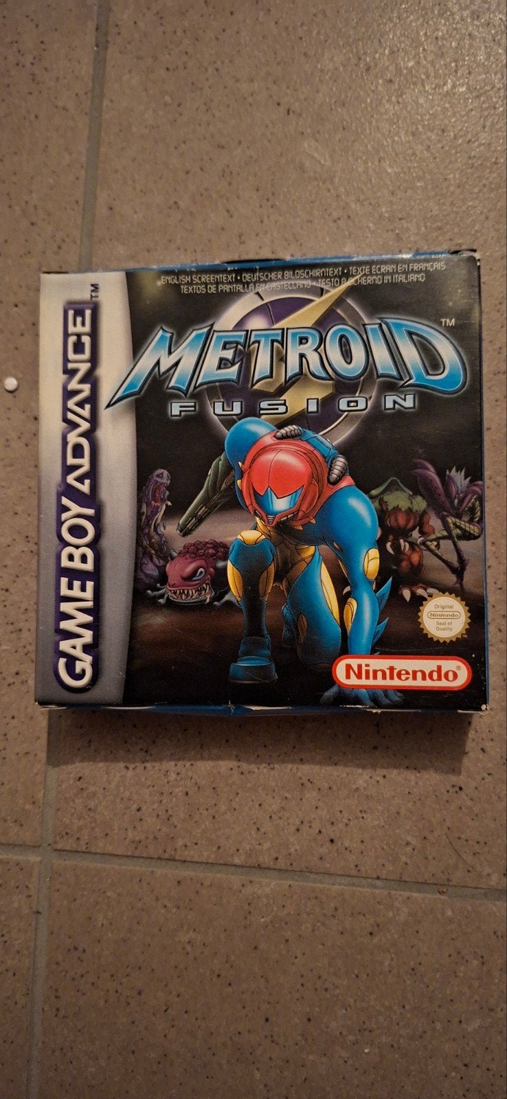 Metroid Fusion GBA CIB + ONGEBRUIKTE VIP KAART, Consoles de jeu & Jeux vidéo, Jeux | Nintendo Game Boy, Enlèvement ou Envoi, 1 joueur