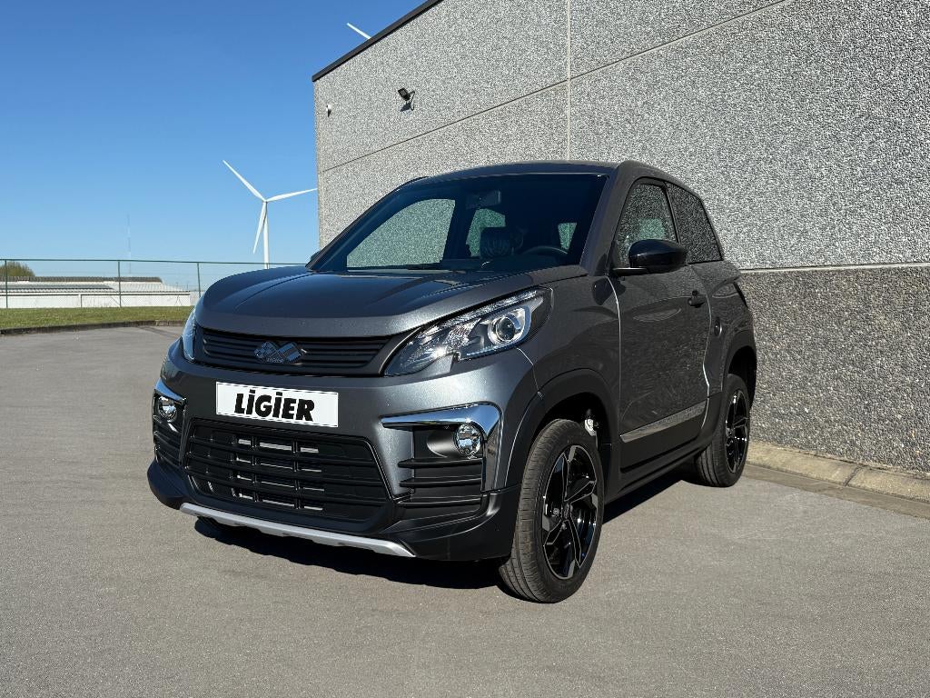 Ligier Js 60 Chic DCI Avec Carplay Et Direction Assistée, Cuir, Argent ou Gris, Achat, Entreprise