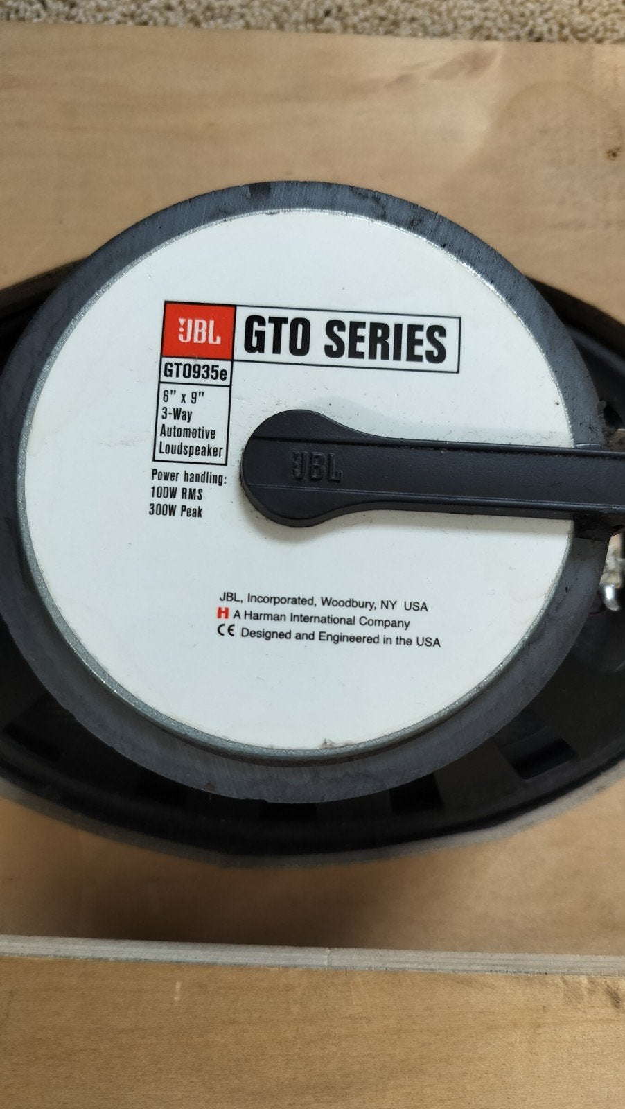 JBL GTO 935e 3-weg Car Speakers - 100W RMS - TOPstaat!, Ophalen, Zo goed als nieuw
