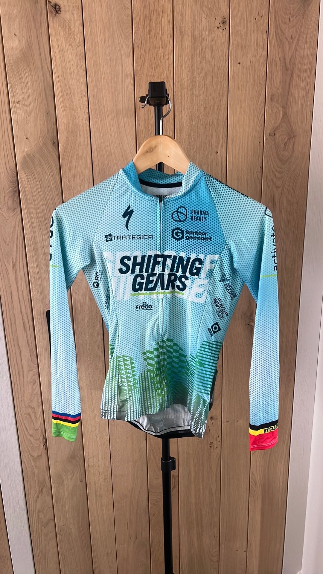 Shifting Gears Specialized shirt longsleeve maat S, Fietsen en Brommers, Ophalen of Verzenden, Zo goed als nieuw, S