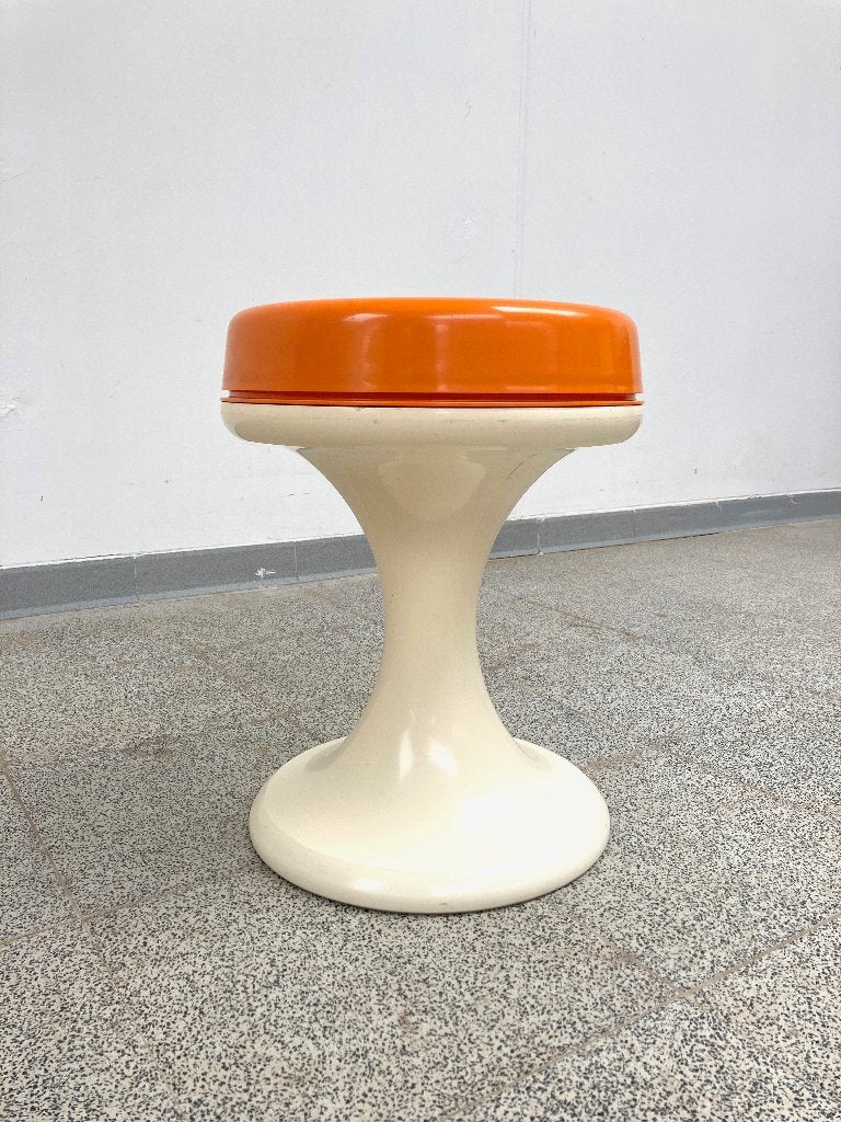 Vintage Space Age Emsa Tulip krukje 1970's, Ophalen of Verzenden, Kunststof
