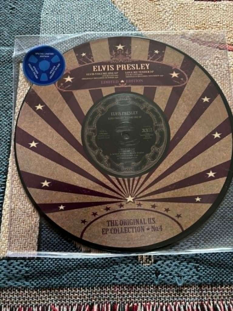 Elvis EP 10 inch lp, Love me tender, limited edition,, EP, 10 inch, Ophalen of Verzenden, Zo goed als nieuw