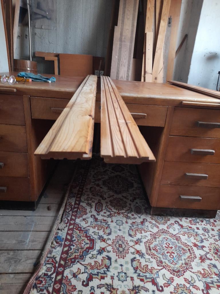 houten planchetten 15 x 88 mm €9.5 per m2, Doe-het-zelf en Bouw, Hout en Planken, Ophalen, Minder dan 25 mm, Zo goed als nieuw
