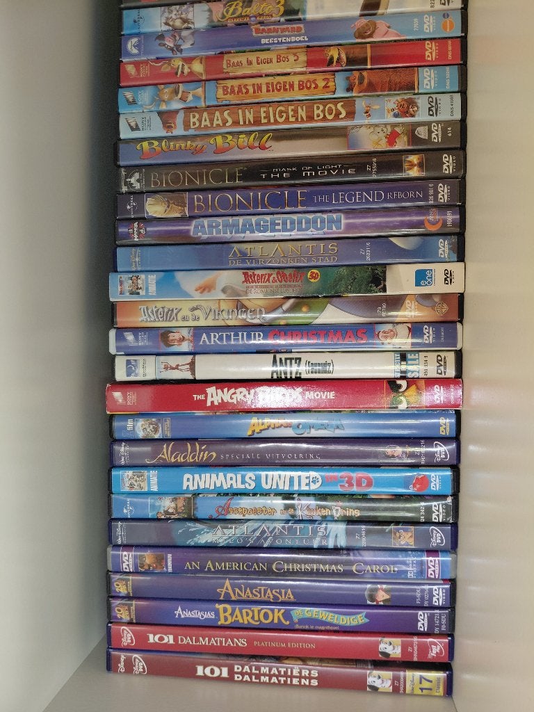 Animatie - Kinderfilms, Cd's en Dvd's, Ophalen of Verzenden, Zo goed als nieuw