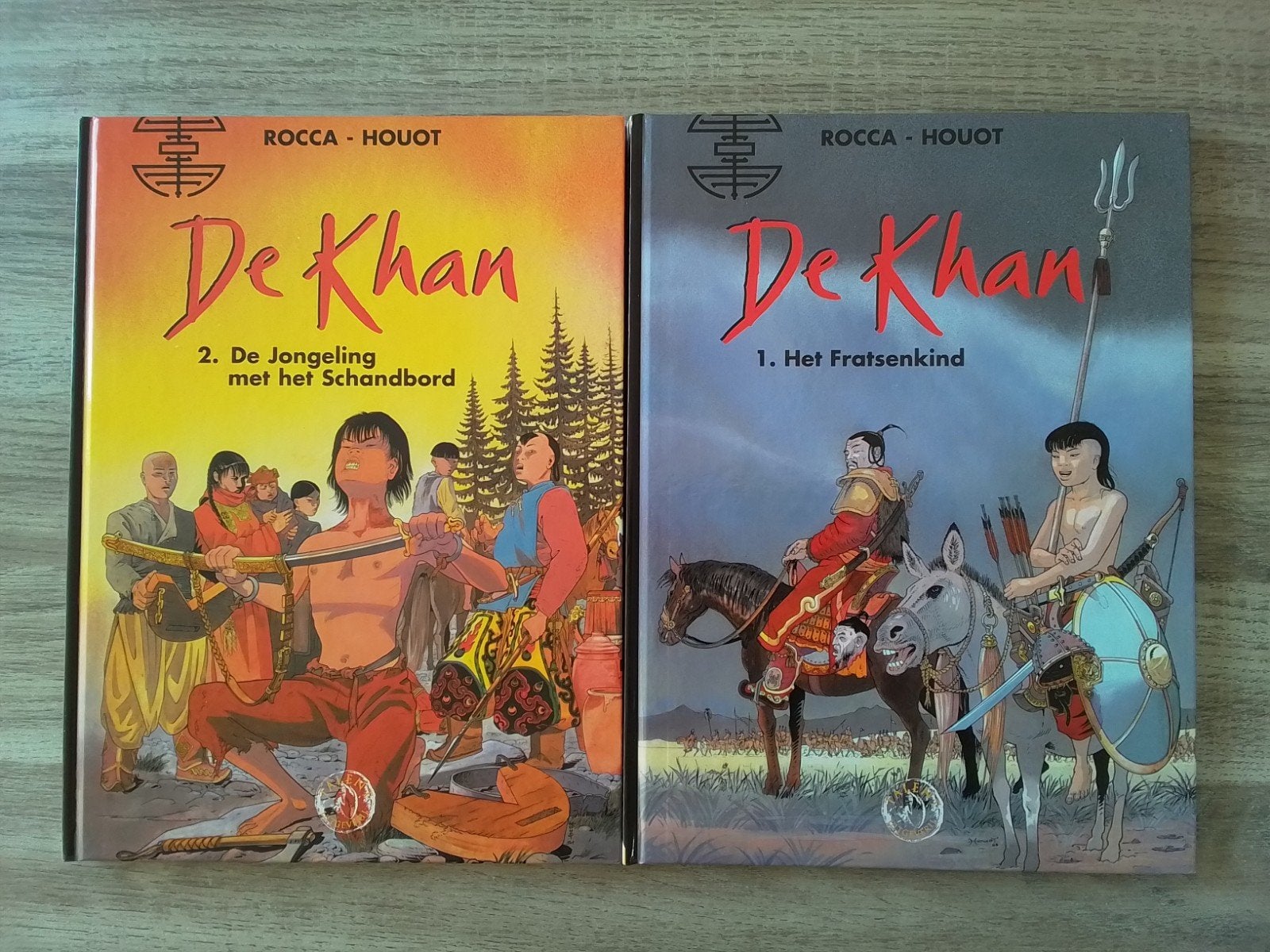 De khan deel 1 en 2 HC, Ophalen of Verzenden, Nieuw