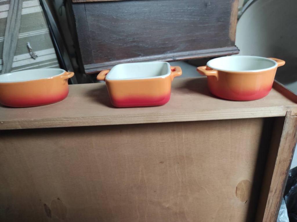 3 jolies verrines neuves, Ophalen, Keramiek, Nieuw, Kom(men)