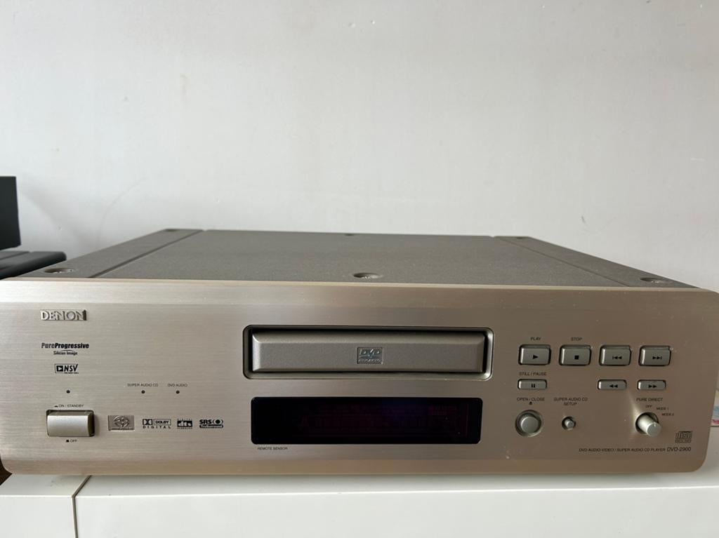 Lecteur haut de gamme Denon CD/DVD Sad Dvd -2900, TV, Hi-fi & Vidéo, Enlèvement, Ne fonctionne pas, Autres marques, Lecteur DVD