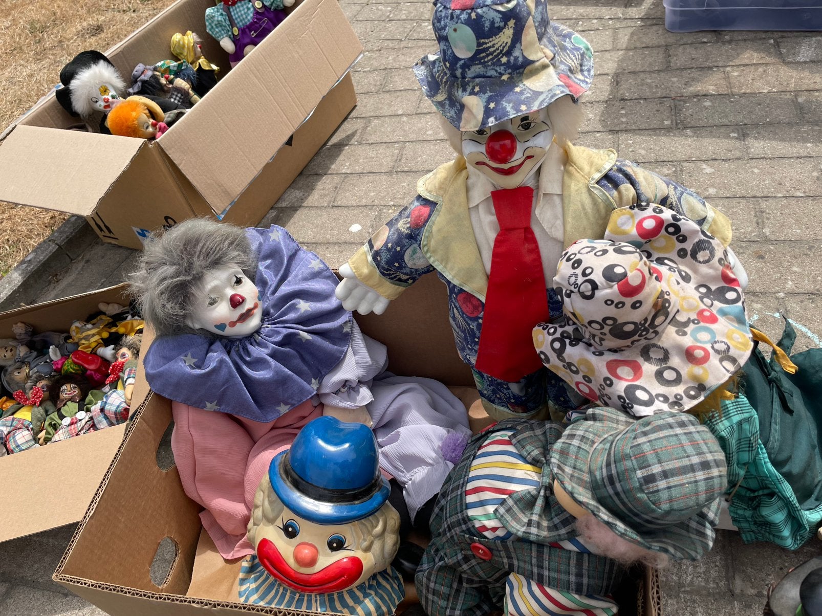 Verzameling clowns poppen, Verzamelen, Ophalen, Zo goed als nieuw