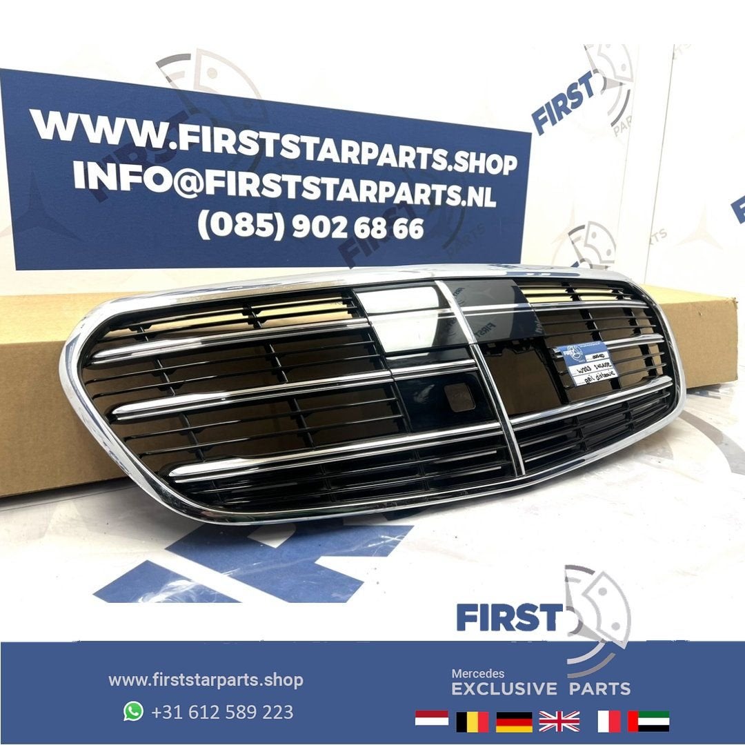 W223 S Klasse DISTRONIC BUMPER GRIL 2024 Origineel Mercedes, Utilisé, -, -, Enlèvement ou Envoi