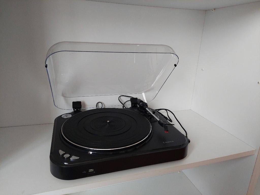 USB platenspeler Lenco, Autres marques, Tourne-disque, Comme neuf, Enlèvement
