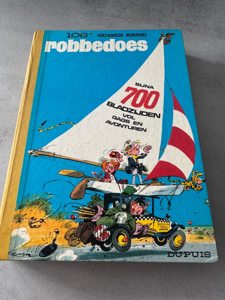 Robbedoes album 108 met microverhal 1969, Boeken, Stripverhalen, Eén stripboek, Ophalen of Verzenden, Gelezen