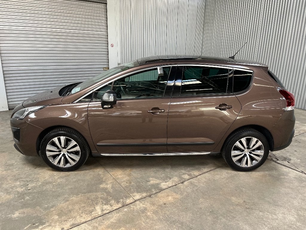 Peugeot 3008 1.2 Allure 1ste eigenaar Half Leder Pano Dak, Auto's, Voorwielaandrijving, Parkeersensor, 1199 cc, Bruin