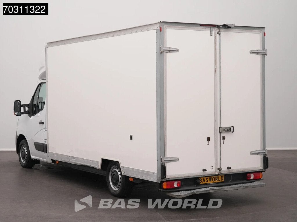 Renault Master 145PK Lowliner Bakwagen LED Navi Airco Cruise, Stof, Gebruikt, 4 cilinders, Renault