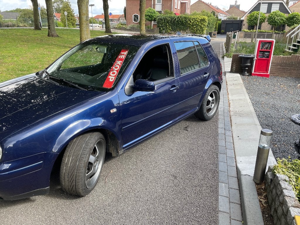VW Golf 5 deurs blauw, Autos, Volkswagen, Boîte manuelle, Bleu, 5 portes, 4 cylindres