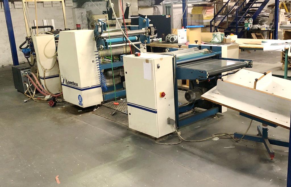 Lamineermachine volautomaat, Ophalen, Gebruikt