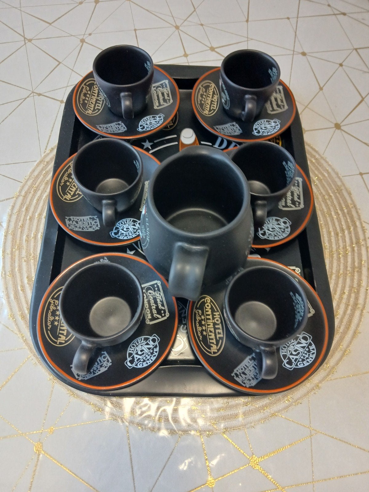 tasse de café, Enlèvement